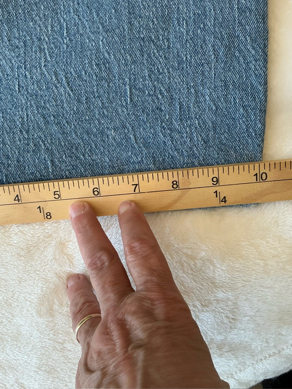 Madewell Classic Petite Perfect Vintage Wide-Leg Jeans  Heathcote Wash Sz 31 - Picture 13 of 13